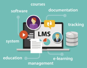 illustration of a learning management systems 
